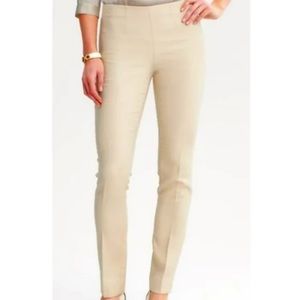 NWOT Banana Republic MadMen Straight Leg Trousers Tan